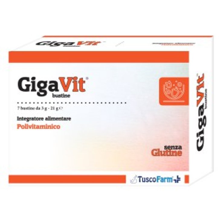 TuscoFarm GigaVit Integratore Alimentare 7 Bustine