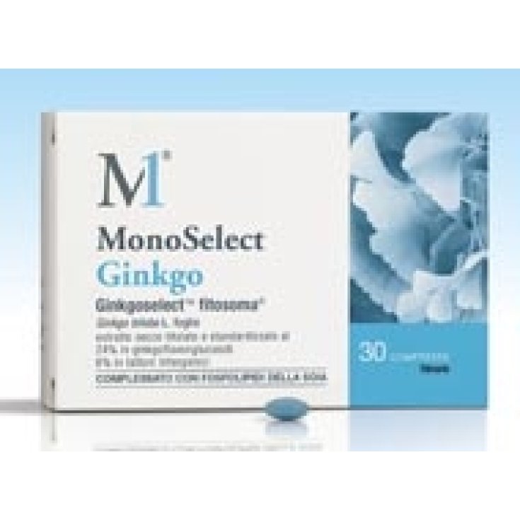 PharmExtracta Monoselect Ginkgo Integratore Alimentare 30 Compresse