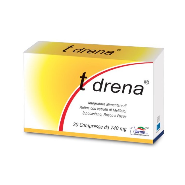 Tfarma T Drena Integratore Alimentare 30 Compresse