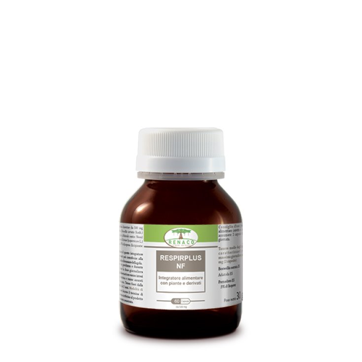 Renaco Italia Respirplus NF Integratore Alimentare 60 Capsule