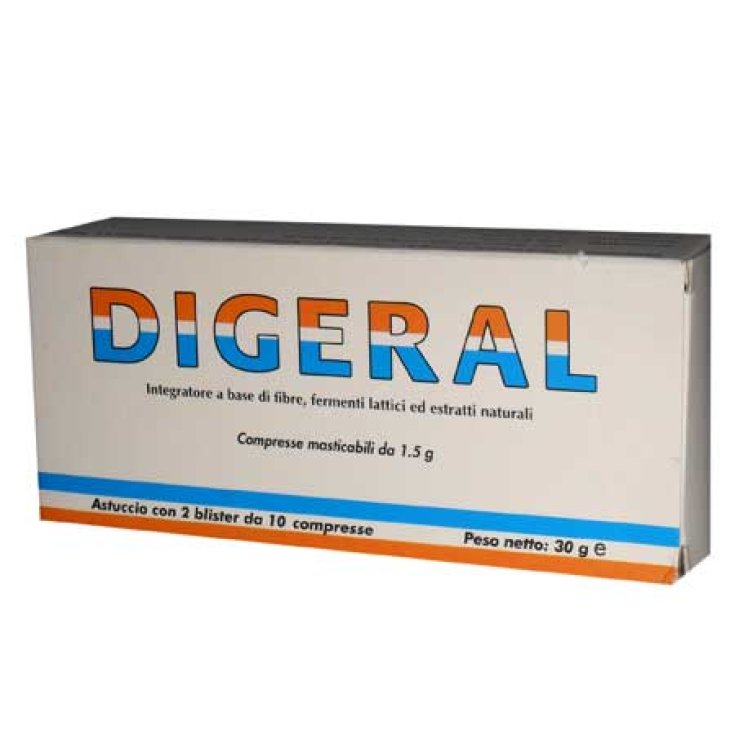 Leader Natural Digeral Integratore Alimentare 20 Compresse