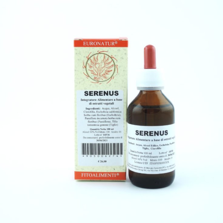 Euronatur&reg; Serenus Integratore Alimentare Gocce 100ml