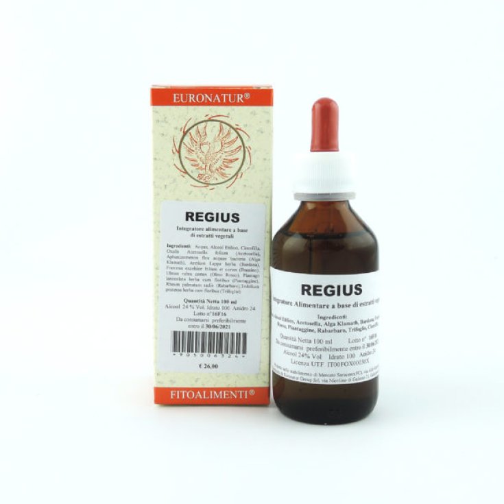 Euronatur&reg; Regius Integratore Alimentare Gocce 100ml
