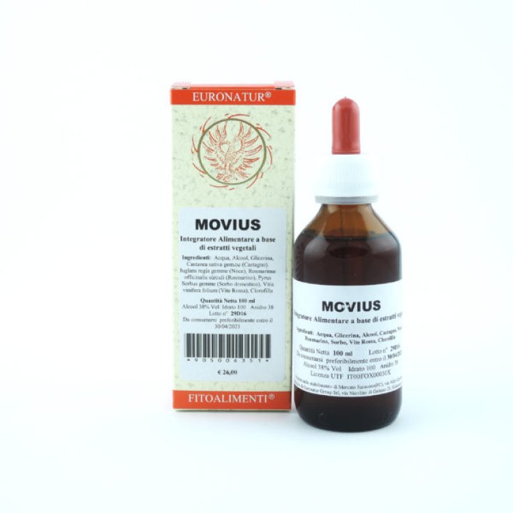 Euronatur&reg; Movius Integratore Alimentare Gocce 100ml