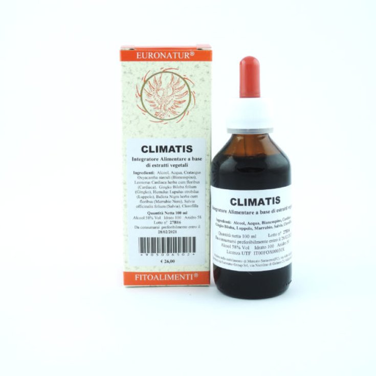 Euronatur&reg; Climatis Integratore Alimentare Gocce 100ml