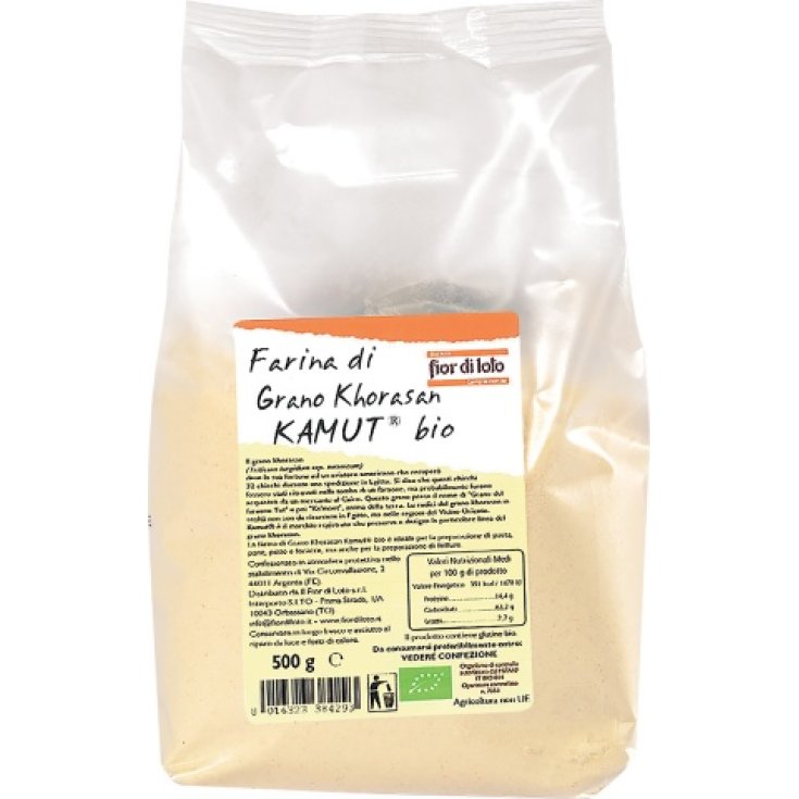 Fior Di Loto Farina Di Kamut Bianca Biologico 500g