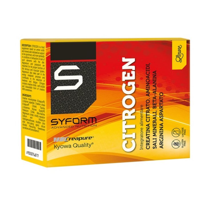 Syform Citrogen Integratore Alimentare Gusto Limone 20 Bustine
