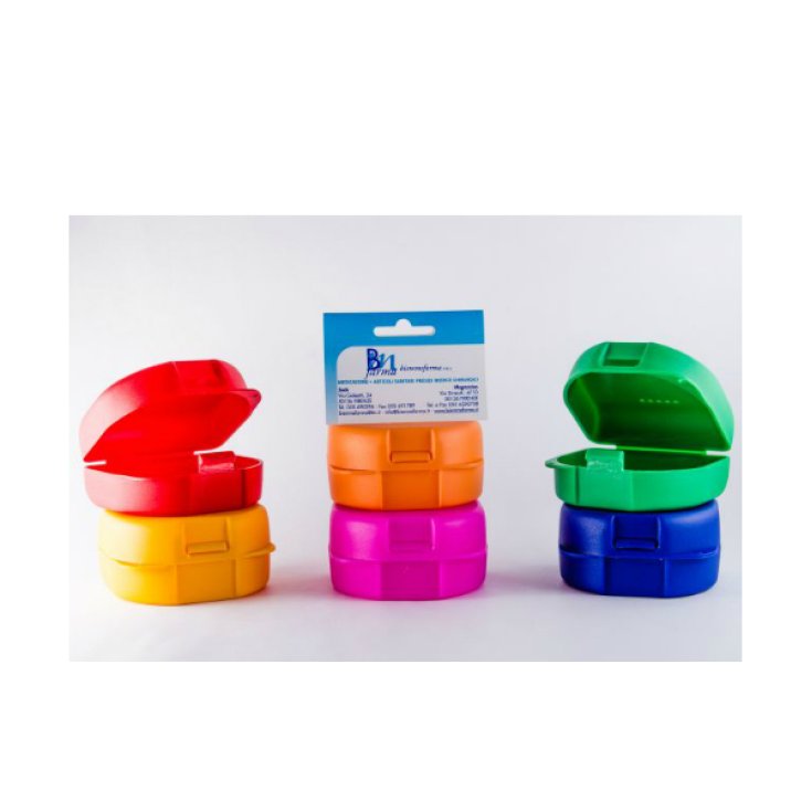 BiEmme Farmaceutici Porta Protesi Igiene Persona Vari Colori