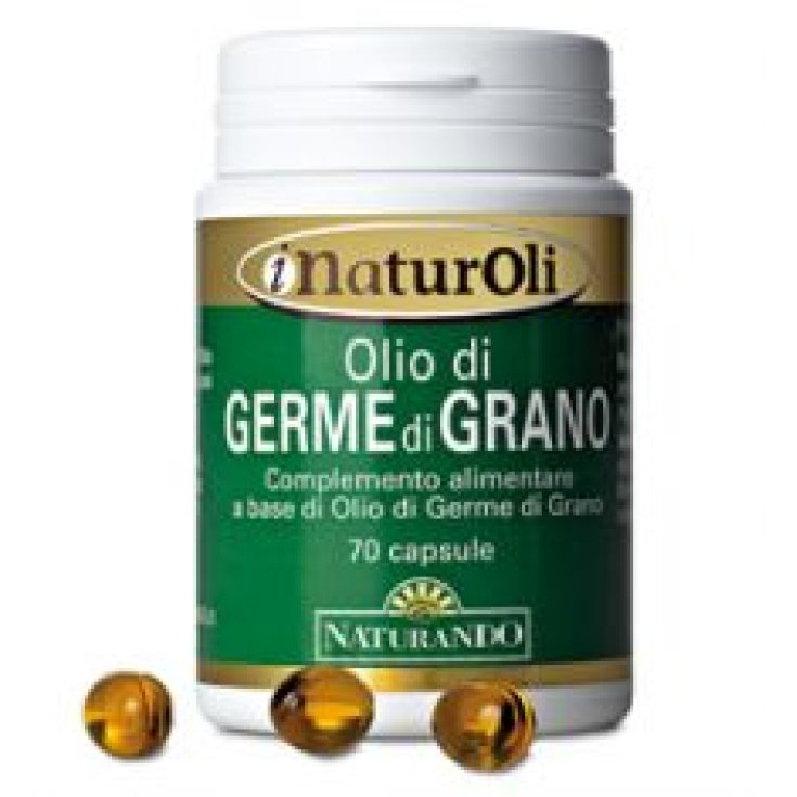 Naturando Olio Di Germe Di Grano Integratore Alimentare 70 Capsule