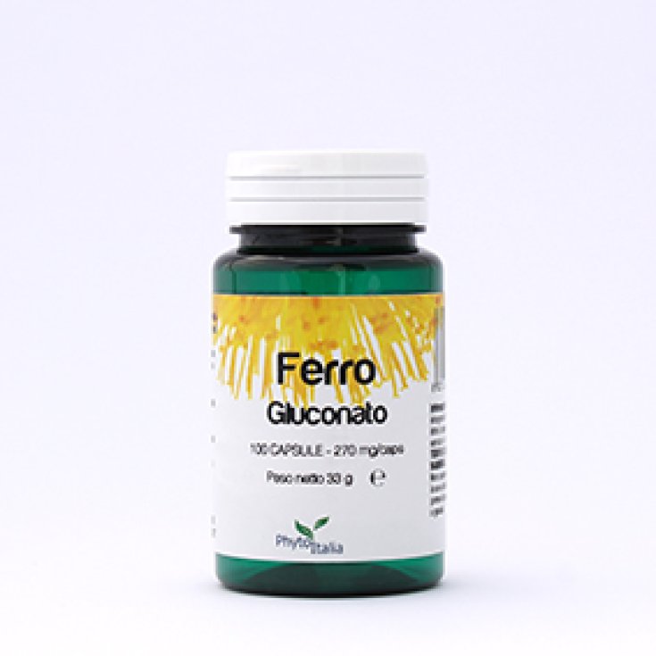 Phytoitalia Ferro Gluconato Integratore Alimentare 100 Compresse