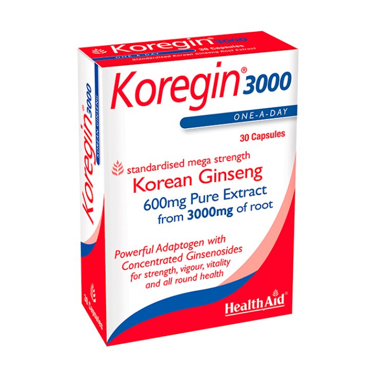 Health Aid Koregin 3000 Integratore Alimentare 30 Capsule Molli