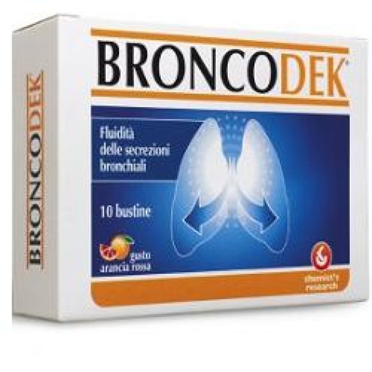 Chemist's Research Broncodek Integratore Alimentare 10 Bustine