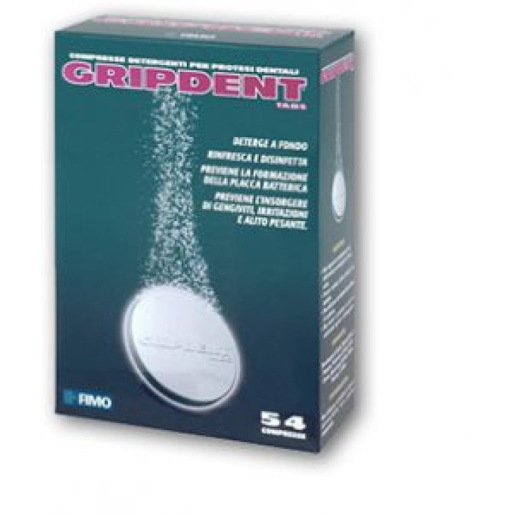 FIMO Gripdent Tabs Compresse Effervescenti Per Protesi 54 Compresse