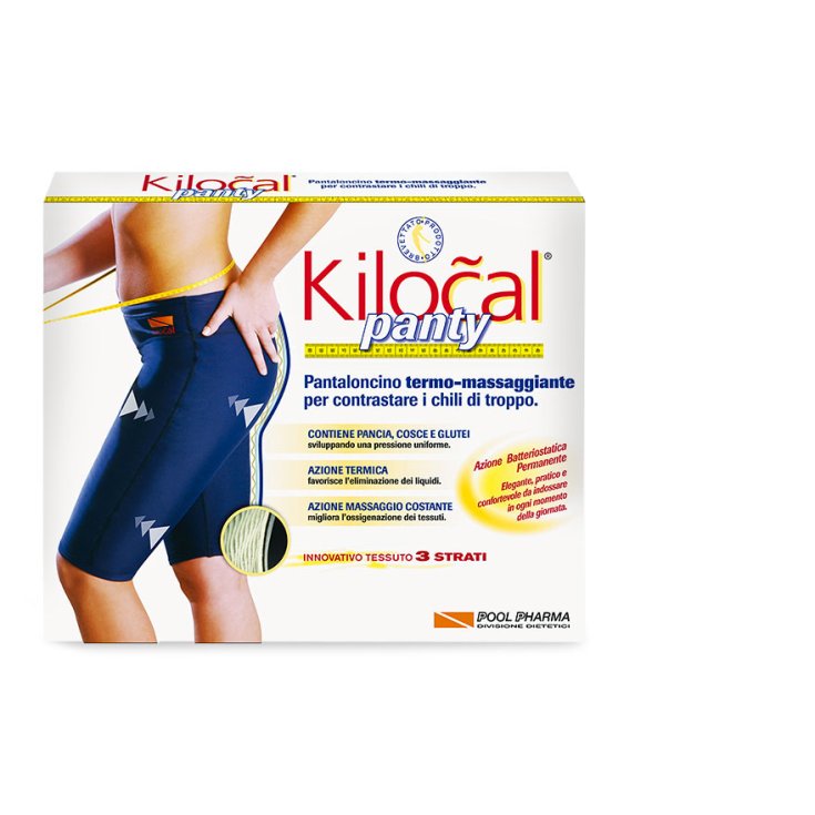 Pool Pharma Kilocal Panty Pantaloni Blu Taglia S