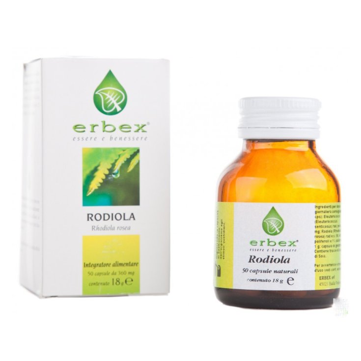 Erbex Rodiola Integratore Alimentare 50 Capsule