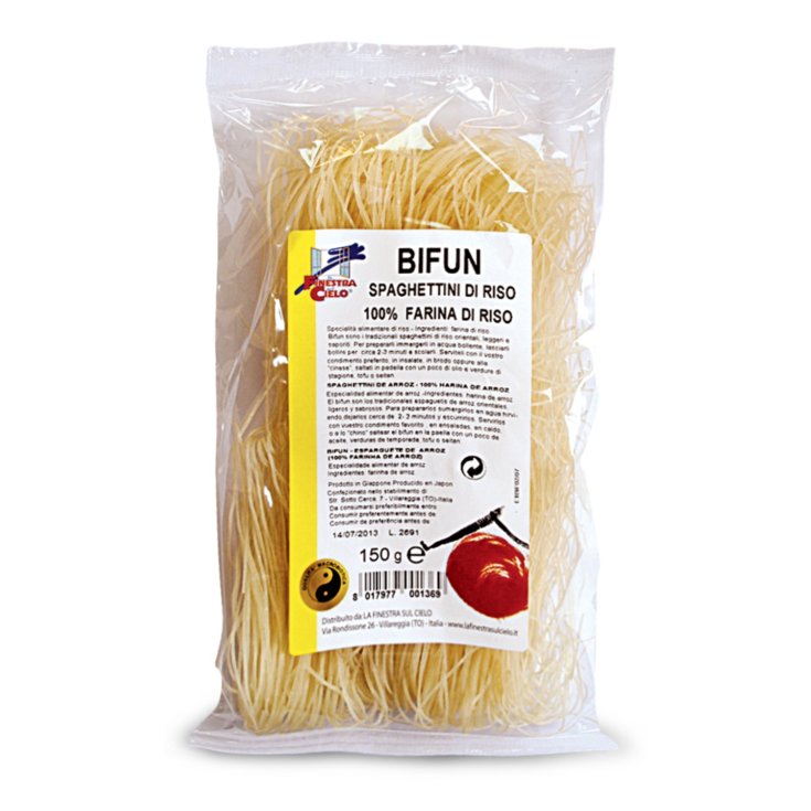 La Finestra Sul Cielo Bifun Spaghettini Di Riso Biologico 150g