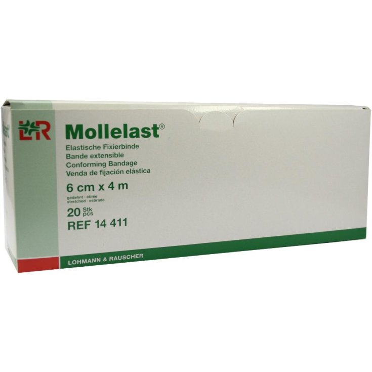Lohmann&Rauscher Mollelast Benda Di Fissaggio 6cmx4m 20 Pezzi