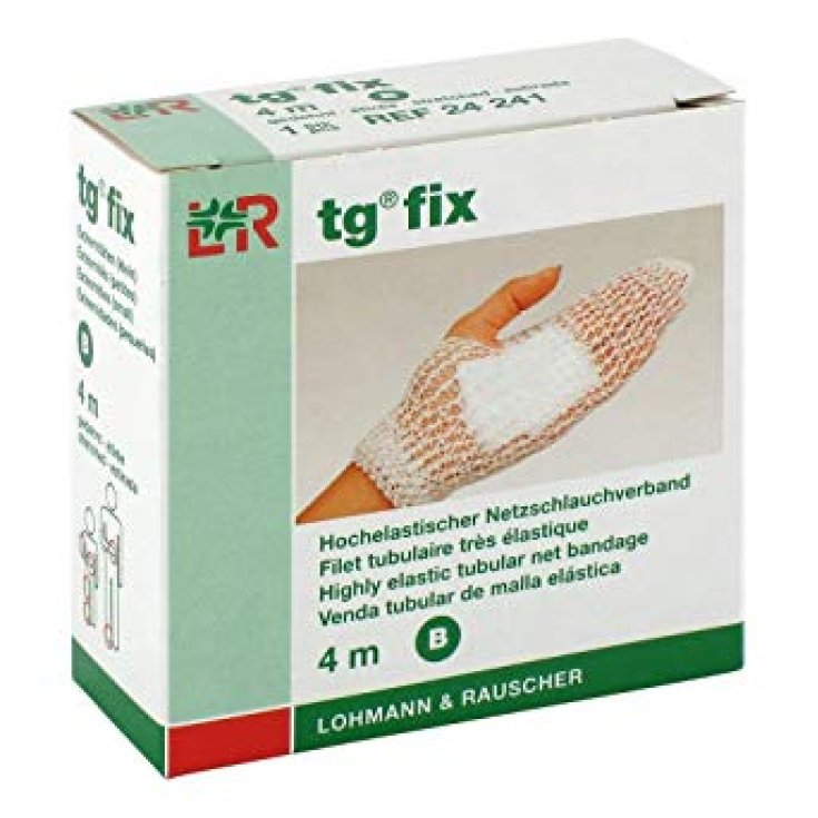 L&R Tg Fix Benda Rete Tubolare Benda Per Estremit&agrave; Minute 4m