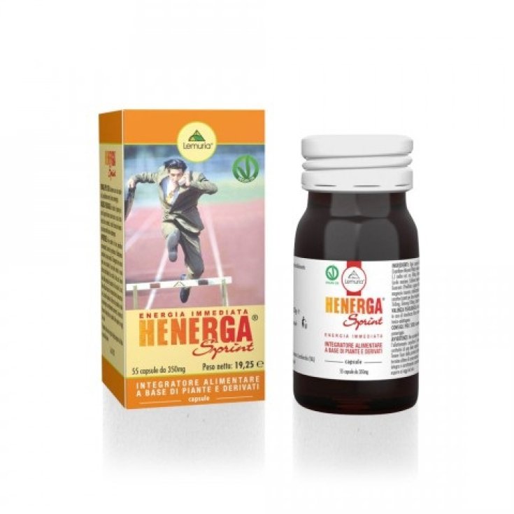 Lemuria Henerga Sprint Integratore Alimentare 55 Capsule