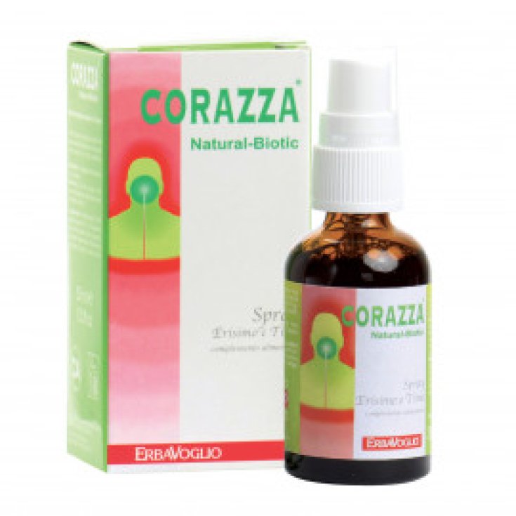 Erbavoglio Corazza Natural-Biotic Spray Erisimo E Timo 30ml