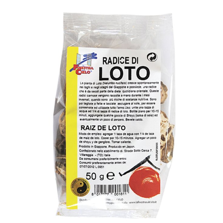 La Finestra sul Cielo Loto Radice Fette 50g