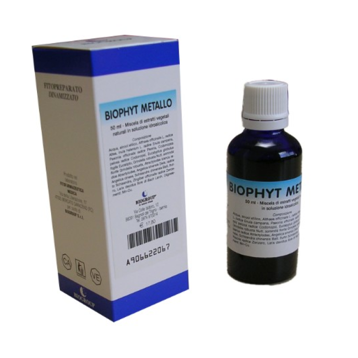 Biogroup Biophyt Metallo Soluzione Da 50ml
