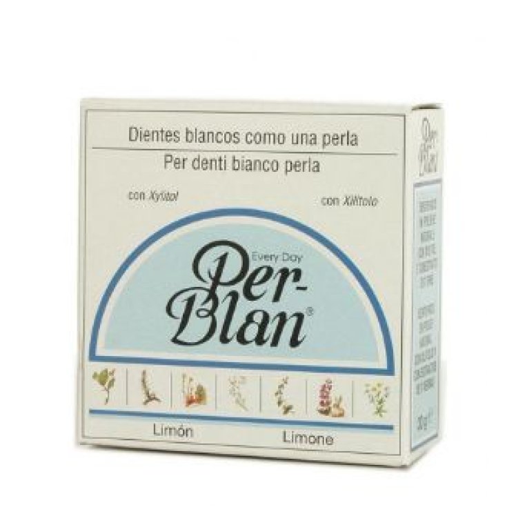 Perblan Dentifricio In Polvere Gusto Limone 30g