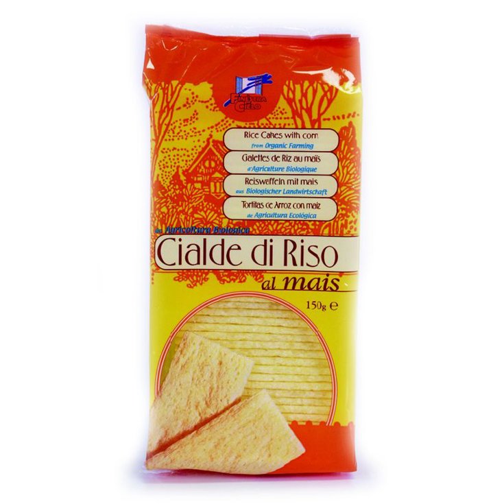 La Finestra Sul Cielo Cialde Di Riso E Mais Con Sale Snack 150g