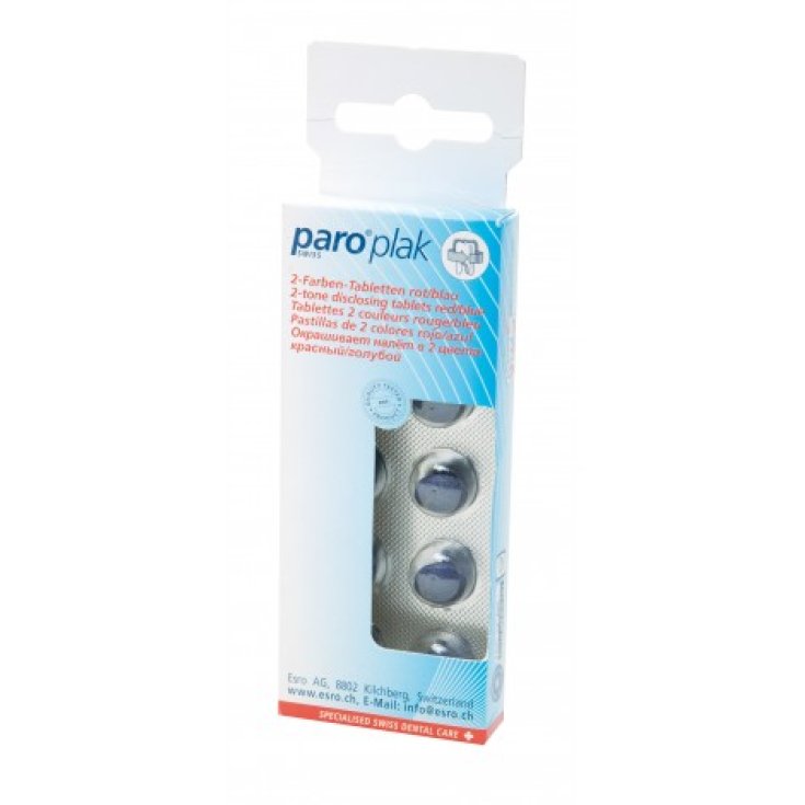 Paro 71210 Plak Pastiglie Rivelatrici Placca 10 Pezzi