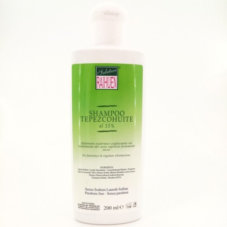 Natur Farma Raihuen Shampoo Al Tepezcouhite 15% Shampoo Per Psoriasi 200ml