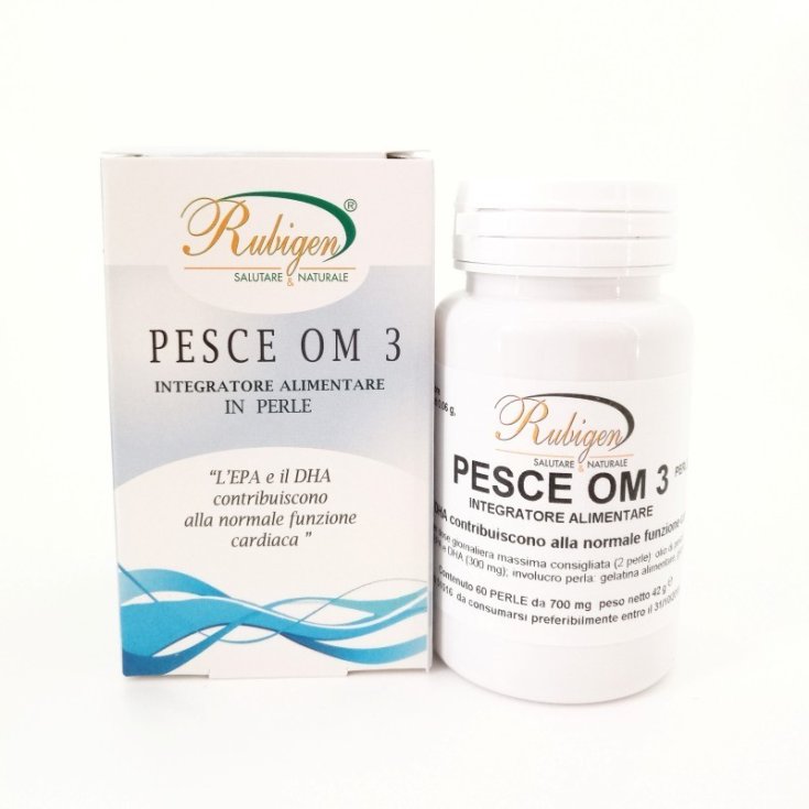 Rubigen Omega 3 Olio Di Pesce Integratore Alimentare 60 Perle
