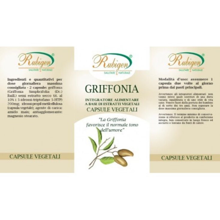 Natur Farma Rubigen Griffonia Integratore Alimentare 60 Capsule Vegetali