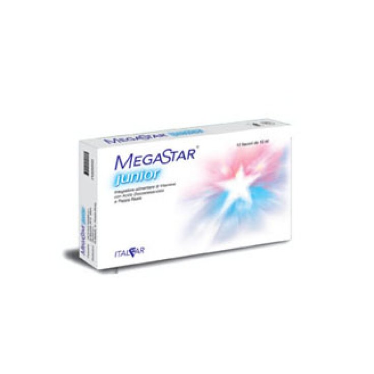 Italfar Megastar Junio Integratore Alimentare 7 Flaconcini Da 10ml