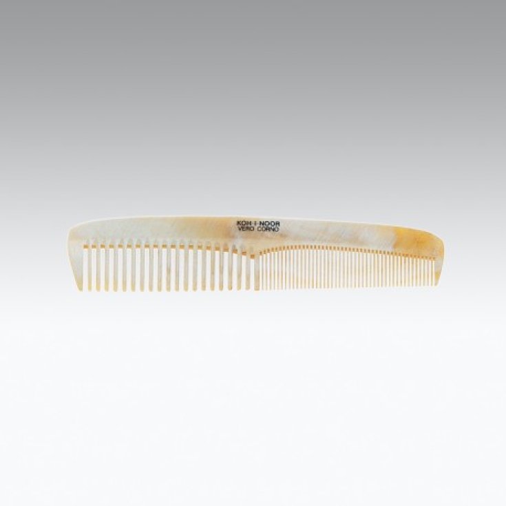 Koh-I-Noor Pettine in Vero Corno Rado/Fitto Medio COD 072