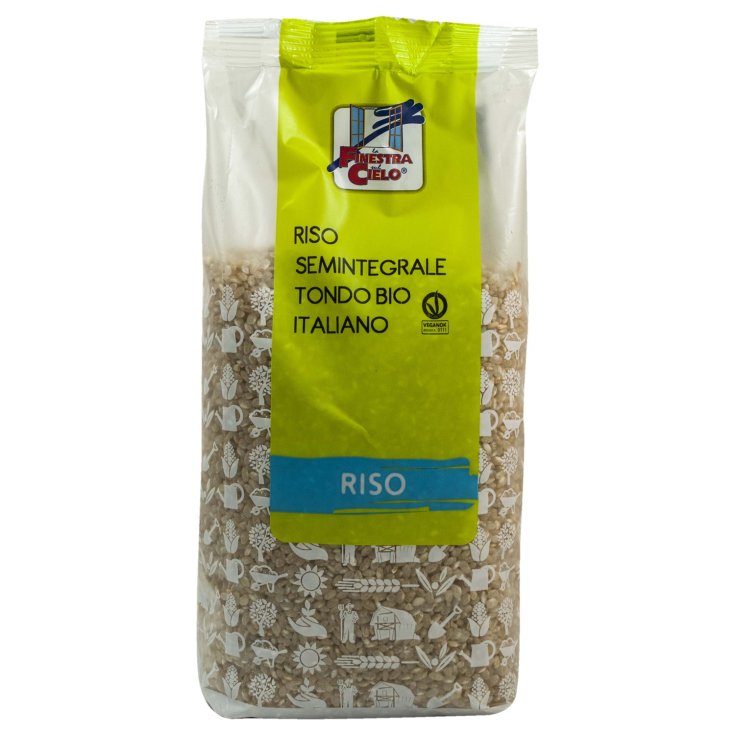 La Finestra Sul Cielo Riso Semintegrale Tondo Bio Prodotto Per L'Alimentazione 1kg