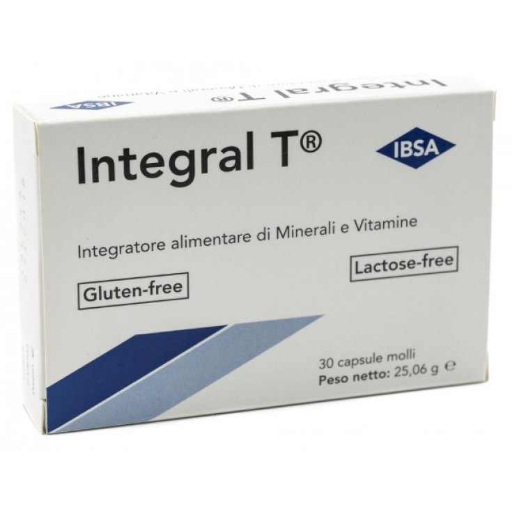 IBSA Integral T Integratore Alimentare  30 Capsule Molli