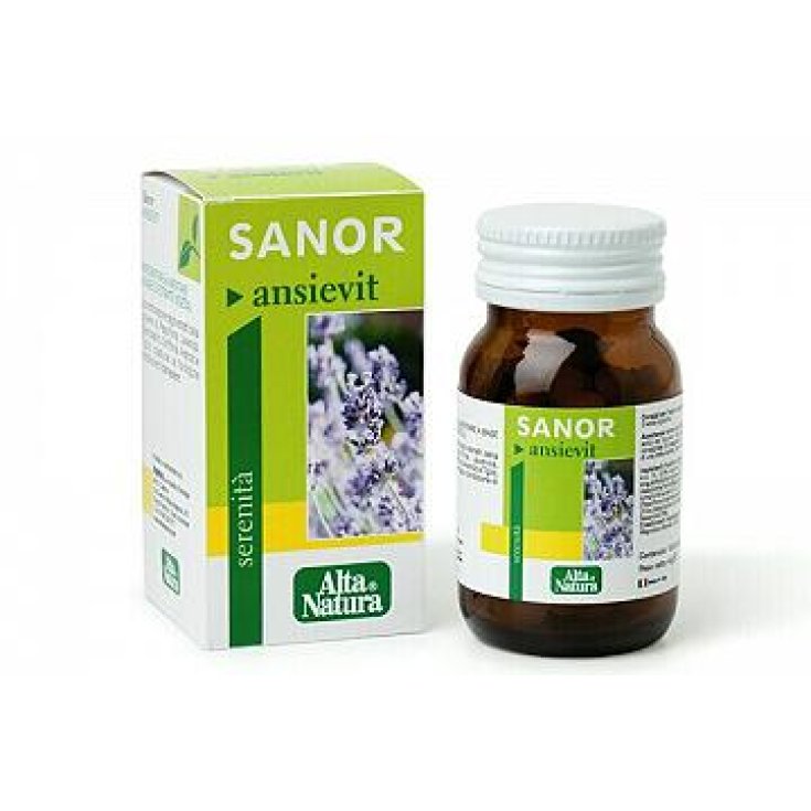 AltaNatura Sanor Ansievit Integratore Alimentare 100 Tavolette