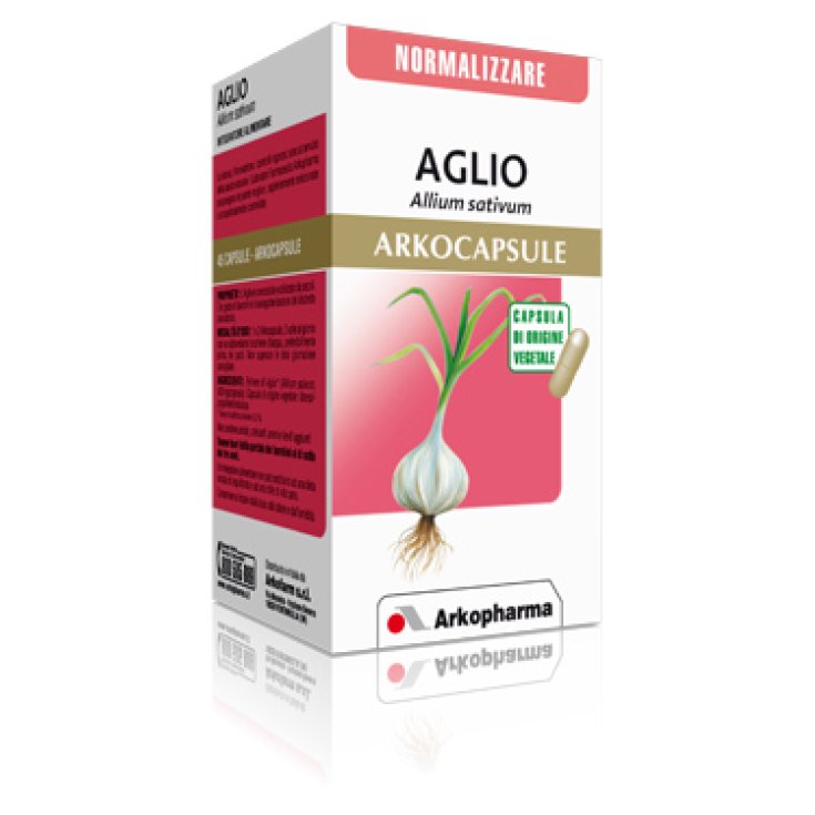 Arkopharma Aglio Arkocapsule Integratore Alimentare 45 Capsule Arkopharma Aglio Arkocapsule Integratore Alimentare 45 Capsule