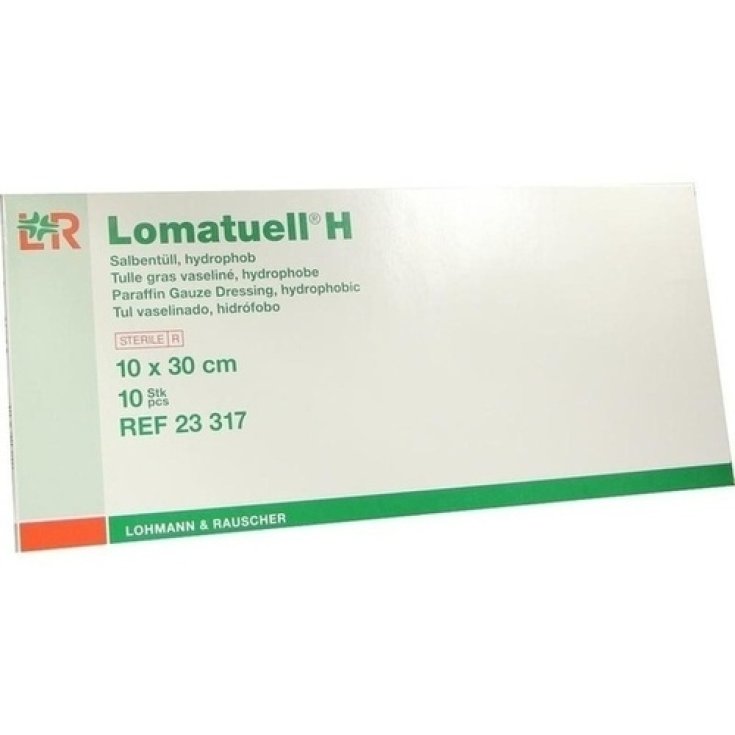 Garza Lomatuell H Garza a Maglie Larghe con Unguento 10x30cm 10pz