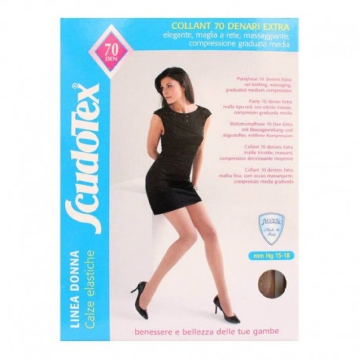 Luropas Scudotex Collant 70Den Extra Colore Daino Taglia 3 470
