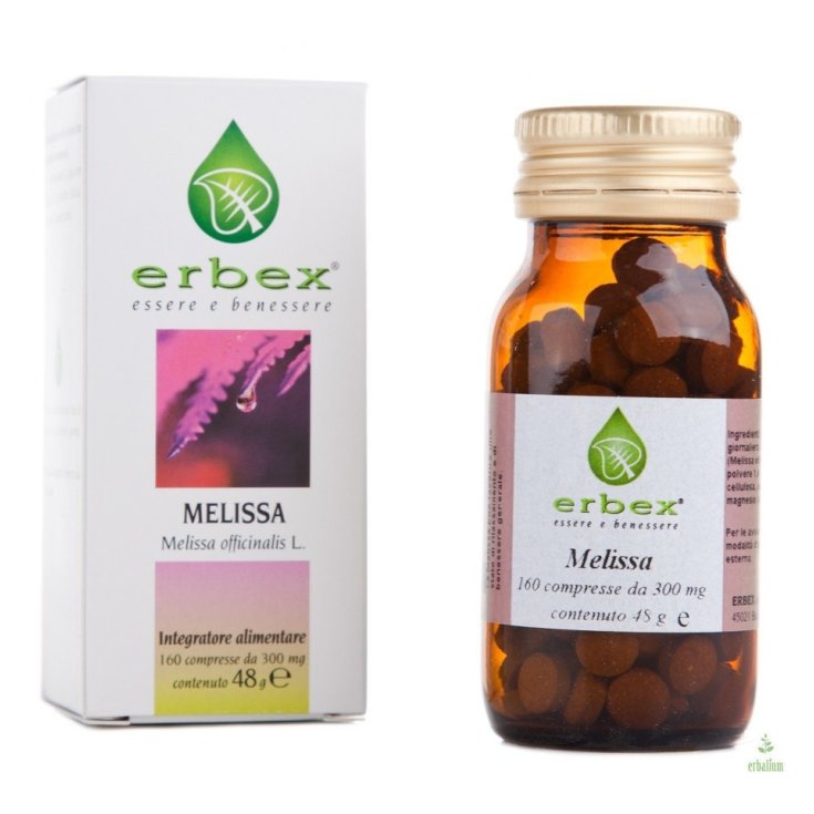 Erbex Melissa Integratore Alimentare 160 compresse