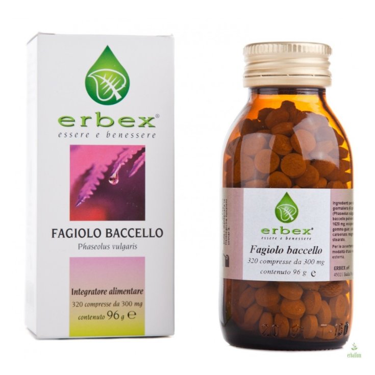 Erbex Fagiolo Baccello Integratore Alimentare 320 Compresse