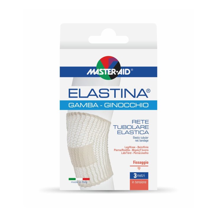 Master-Aid&reg; Elastina&reg; Gamba-Ginocchio Rete Tubolare Elastica 3m