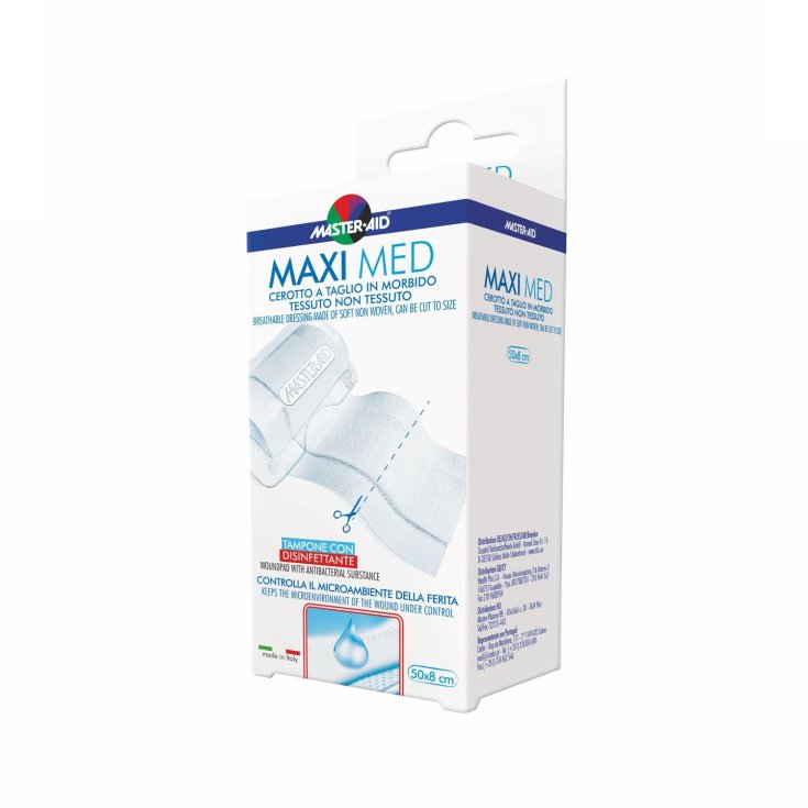 Master-Aid&reg; Maxi Med Cerotto A Taglio In Morbido Tessuto Non Tessuto 6x50cm