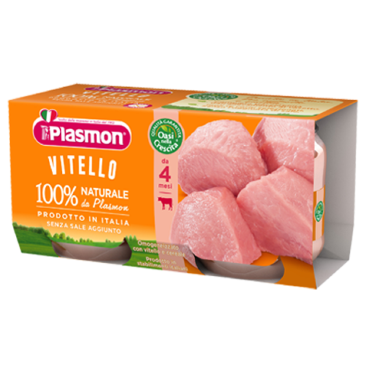Plasmon Omogeneizzato Di Carne Vitello 2x120g