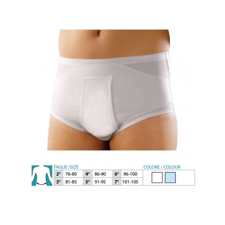 Safte Orione Art.510 Slip Contenitivo Cotone Bianco Taglia 6 1 Pezzo