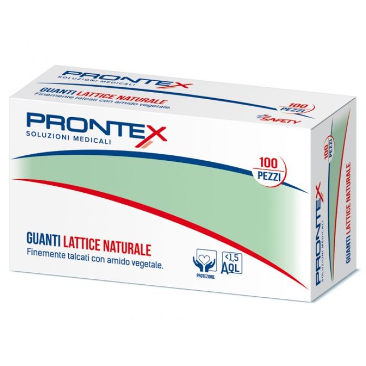 Prontex Guanti Da Visita In Lattice Naturale Misura Media 100 Pezzi