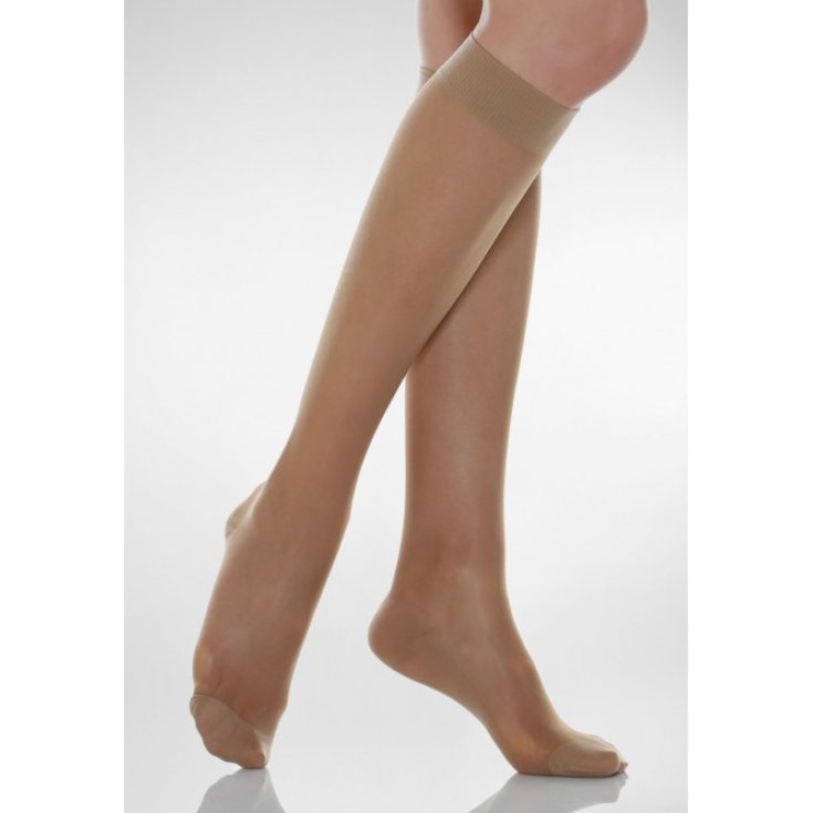 Albert A Gambaletto Uomo 230 Den In Cotone Colore Beige Taglia 5