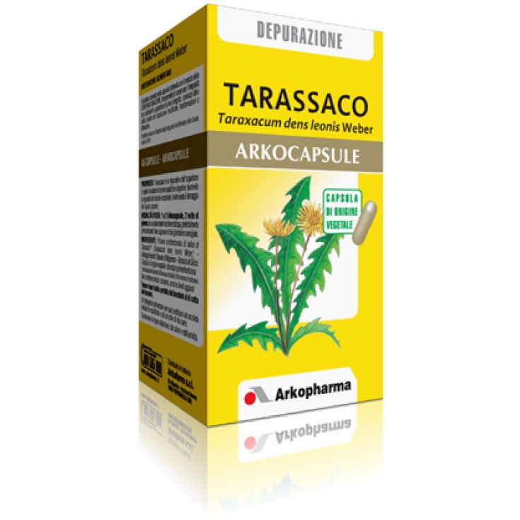 Arkopharma Tarassaco Arkocapsule Integratore Alimentare 45 Capsule