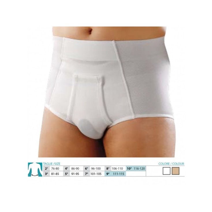 Safte Orione 316 Slip Ernia Alto Colore Bianco Taglia 8